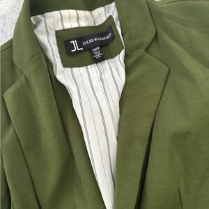 Jules & Leopold Olive Green Blazer